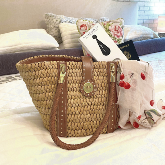 Clipa (XXL) Raffia Beach Tote Bag